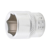 BGS 10618 Steckschlüssel-Einsatz Sechskant | Antrieb Innenvierkant 10 mm (3/8") | SW 18 mm