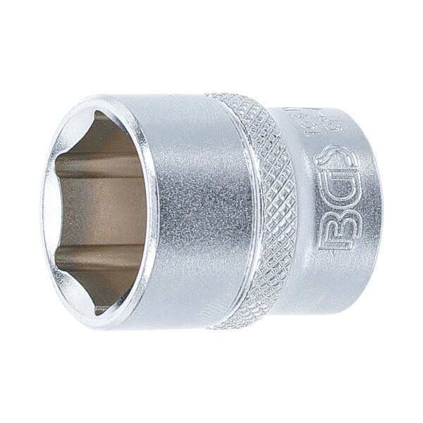 BGS 10619 Steckschlüssel-Einsatz Sechskant | Antrieb Innenvierkant 10 mm (3/8") | SW 19 mm