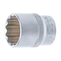 BGS 10626 Steckschlüssel-Einsatz Zwölfkant | Antrieb Innenvierkant 12,5 mm (1/2") | SW 26 mm