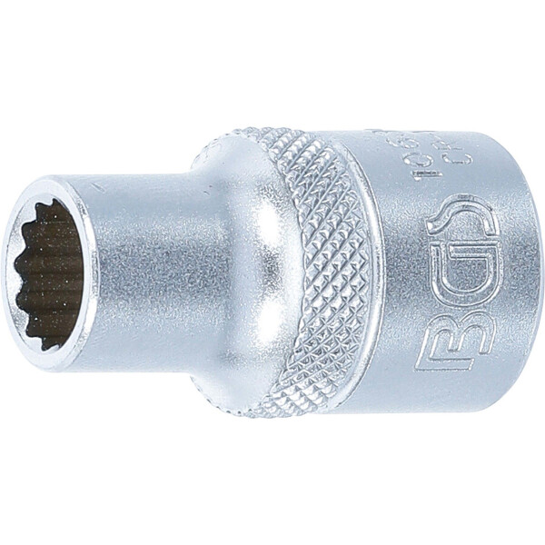BGS 10630 Steckschlüssel-Einsatz Zwölfkant | Antrieb Innenvierkant 12,5 mm (1/2") | SW 10 mm