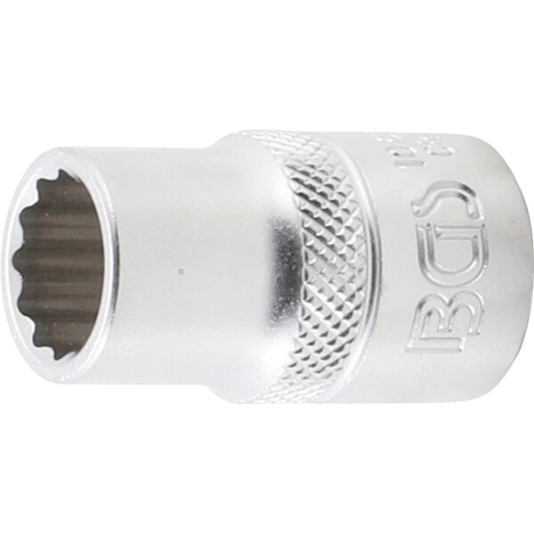 BGS 10633 Steckschlüssel-Einsatz Zwölfkant | Antrieb Innenvierkant 12,5 mm (1/2") | SW 13 mm