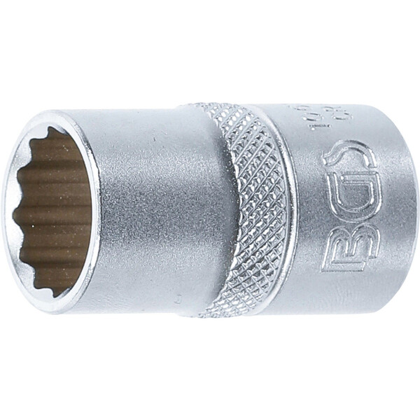 BGS 10635 Steckschlüssel-Einsatz Zwölfkant | Antrieb Innenvierkant 12,5 mm (1/2") | SW 15 mm