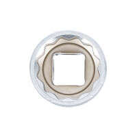 BGS 10643 Steckschlüssel-Einsatz Zwölfkant | Antrieb Innenvierkant 12,5 mm (1/2") | SW 23 mm