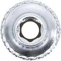 BGS 10650 Steckschlüssel-Einsatz Sechskant | Antrieb Innenvierkant 6,3 mm (1/4") | SW 5/32"