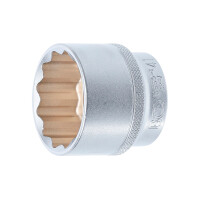 BGS 10650-1 Steckschlüssel-Einsatz Zwölfkant | Antrieb Innenvierkant 12,5 mm (1/2") | SW 41 mm