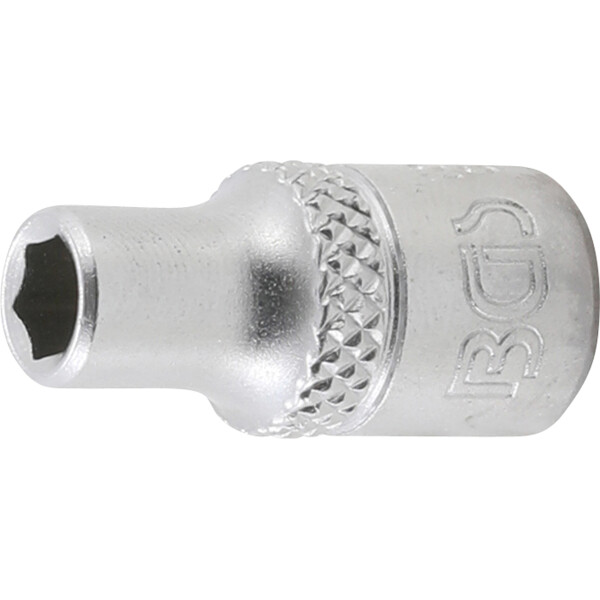 BGS 10651 Steckschlüssel-Einsatz Sechskant | Antrieb Innenvierkant 6,3 mm (1/4") | SW 3/16"