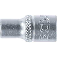 BGS 10652 Steckschlüssel-Einsatz Sechskant | Antrieb Innenvierkant 6,3 mm (1/4") | SW 7/32"
