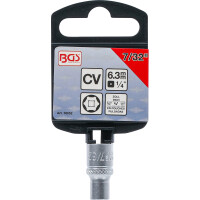 BGS 10652 Steckschlüssel-Einsatz Sechskant | Antrieb Innenvierkant 6,3 mm (1/4") | SW 7/32"