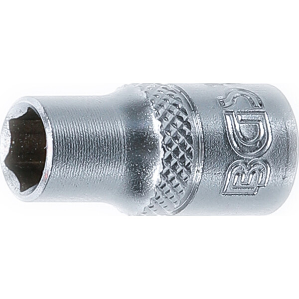 BGS 10653 Steckschlüssel-Einsatz Sechskant | Antrieb Innenvierkant 6,3 mm (1/4") | SW 1/4"