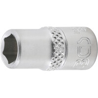 BGS 10654 Steckschlüssel-Einsatz Sechskant | Antrieb Innenvierkant 6,3 mm (1/4") | SW 9/32"