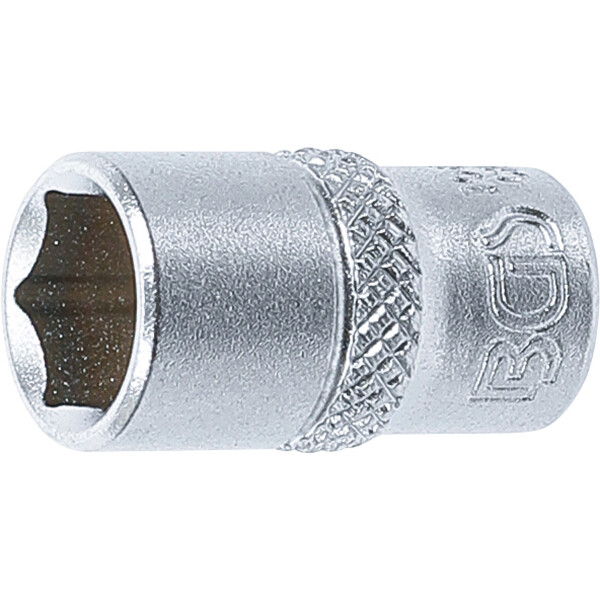 BGS 10657 Steckschlüssel-Einsatz Sechskant | Antrieb Innenvierkant 6,3 mm (1/4") | SW 3/8"