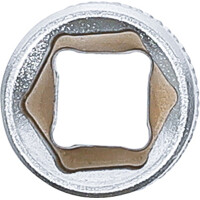 BGS 10657 Steckschlüssel-Einsatz Sechskant | Antrieb Innenvierkant 6,3 mm (1/4") | SW 3/8"