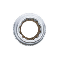 BGS 10662 Steckschlüssel-Einsatz Zwölfkant, tief | Antrieb Innenvierkant 12,5 mm (1/2") | SW 12 mm