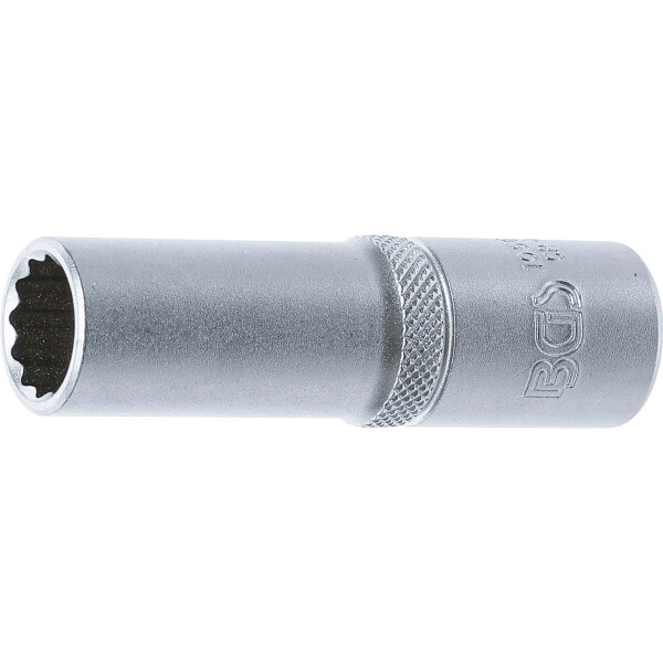 BGS 10664 Steckschlüssel-Einsatz Zwölfkant, tief | Antrieb Innenvierkant 12,5 mm (1/2") | SW 14 mm
