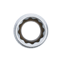 BGS 10664 Steckschlüssel-Einsatz Zwölfkant, tief | Antrieb Innenvierkant 12,5 mm (1/2") | SW 14 mm