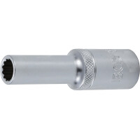 BGS 10680 Steckschlüssel-Einsatz Zwölfkant, tief | Antrieb Innenvierkant 12,5 mm (1/2") | SW 10 mm