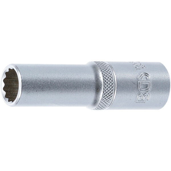 BGS 10681 Steckschlüssel-Einsatz Zwölfkant, tief | Antrieb Innenvierkant 12,5 mm (1/2") | SW 13 mm