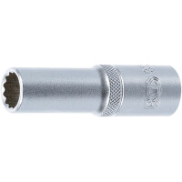 BGS 10681 Steckschlüssel-Einsatz Zwölfkant, tief | Antrieb Innenvierkant 12,5 mm (1/2") | SW 13 mm