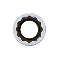 BGS 10682 Steckschlüssel-Einsatz Zwölfkant, tief | Antrieb Innenvierkant 12,5 mm (1/2") | SW 15 mm