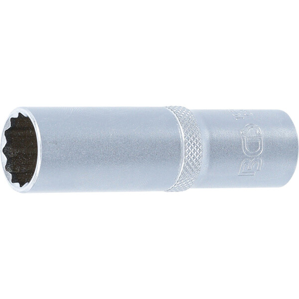 BGS 10683 Steckschlüssel-Einsatz Zwölfkant, tief | Antrieb Innenvierkant 12,5 mm (1/2") | SW 16 mm