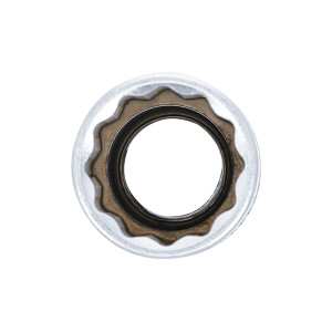 BGS 10683 Steckschlüssel-Einsatz Zwölfkant, tief | Antrieb Innenvierkant 12,5 mm (1/2") | SW 16 mm