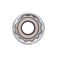 BGS 10687 Steckschlüssel-Einsatz Zwölfkant, tief | Antrieb Innenvierkant 12,5 mm (1/2") | SW 22 mm