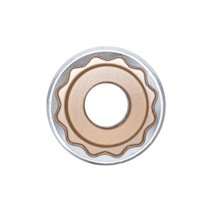 BGS 10688 Steckschlüssel-Einsatz Zwölfkant, tief | Antrieb Innenvierkant 12,5 mm (1/2") | SW 24 mm