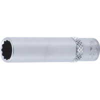 BGS 10708 Steckschlüssel-Einsatz Zwölfkant, tief | Antrieb Innenvierkant 6,3 mm (1/4") | SW 8 mm