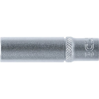 BGS 10709 Steckschlüssel-Einsatz Zwölfkant, tief | Antrieb Innenvierkant 6,3 mm (1/4") | SW 9 mm