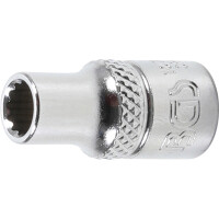 BGS 10772 Steckschlüssel-Einsatz Zwölfkant | Antrieb Innenvierkant 6,3 mm (1/4") | SW 5,5 mm