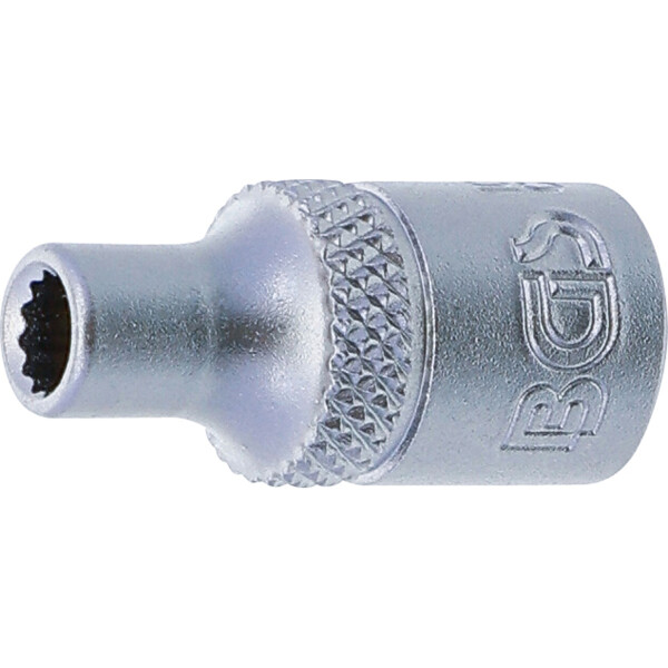BGS 10774 Steckschlüssel-Einsatz Zwölfkant | Antrieb Innenvierkant 6,3 mm (1/4") | SW 4 mm