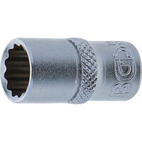 BGS 10779 Steckschlüssel-Einsatz Zwölfkant | Antrieb Innenvierkant 6,3 mm (1/4") | SW 9 mm