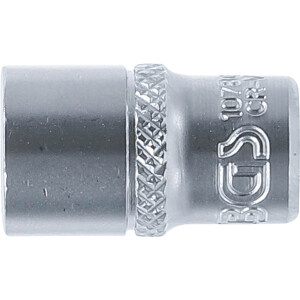 BGS 10780 Steckschlüssel-Einsatz Zwölfkant | Antrieb Innenvierkant 6,3 mm (1/4") | SW 10 mm