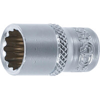 BGS 10780 Steckschlüssel-Einsatz Zwölfkant | Antrieb Innenvierkant 6,3 mm (1/4") | SW 10 mm
