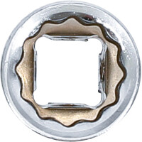 BGS 10780 Steckschlüssel-Einsatz Zwölfkant | Antrieb Innenvierkant 6,3 mm (1/4") | SW 10 mm