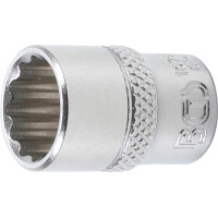 BGS 10782 Steckschlüssel-Einsatz Zwölfkant | Antrieb Innenvierkant 6,3 mm (1/4") | SW 12 mm