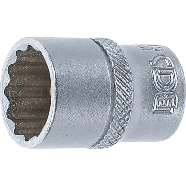 BGS 10783 Steckschlüssel-Einsatz Zwölfkant | Antrieb Innenvierkant 6,3 mm (1/4") | SW 13 mm