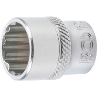 BGS 10784 Steckschlüssel-Einsatz Zwölfkant | Antrieb Innenvierkant 6,3 mm (1/4") | SW 14 mm