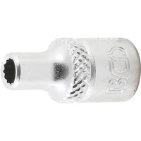 BGS 10870 Steckschlüssel-Einsatz Zwölfkant | Antrieb Innenvierkant 6,3 mm (1/4") | SW 5/32"