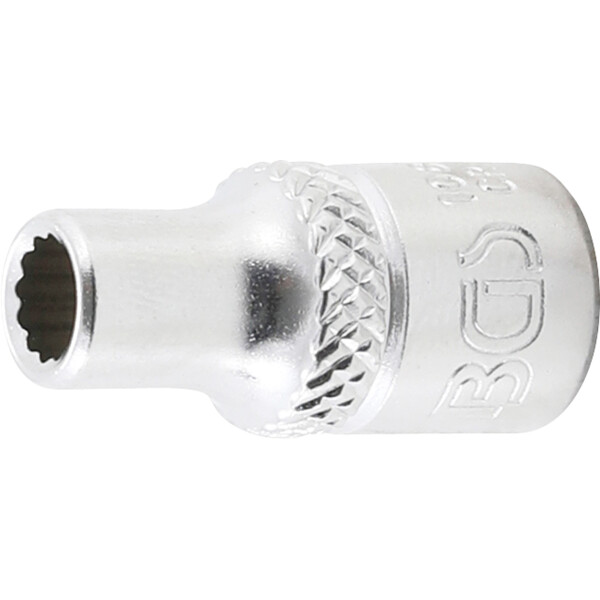 BGS 10871 Steckschlüssel-Einsatz Zwölfkant | Antrieb Innenvierkant 6,3 mm (1/4") | SW 3/16"