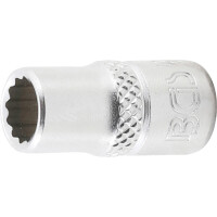 BGS 10874 Steckschlüssel-Einsatz Zwölfkant | Antrieb Innenvierkant 6,3 mm (1/4") | SW 9/32"