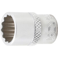 BGS 10879 Steckschlüssel-Einsatz Zwölfkant | Antrieb Innenvierkant 6,3 mm (1/4") | SW 15/32"