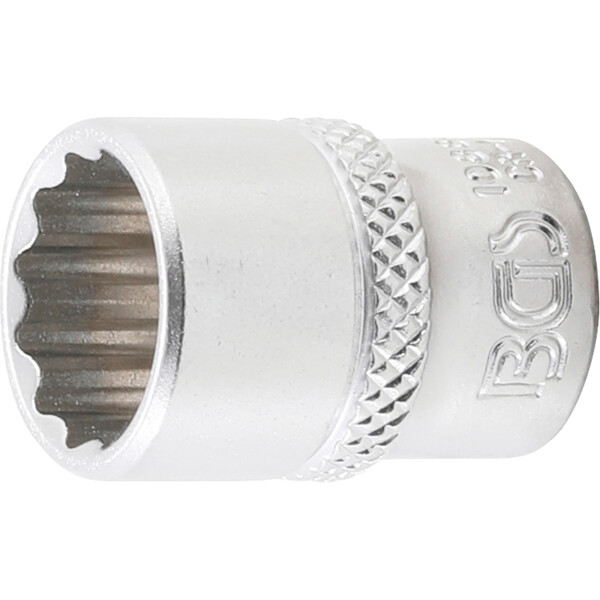 BGS 10880 Steckschlüssel-Einsatz Zwölfkant | Antrieb Innenvierkant 6,3 mm (1/4") | SW 1/2"