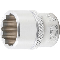 BGS 10881 Steckschlüssel-Einsatz Zwölfkant | Antrieb Innenvierkant 6,3 mm (1/4") | SW 9/16"