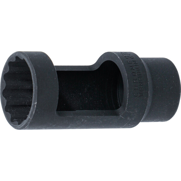 BGS 1140-27 Lambdasonden-Einsatz | Antrieb Innenvierkant 12,5 mm (1/2") | SW 27 mm Zwölfkant, 28 mm Fenster