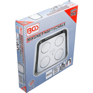 BGS 1151 Magnet-Haftschale | Edelstahl | 265 x 290 mm