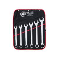BGS Diy 1185 Maul-Ringschlüssel-Satz | XXL | SW 34 - 50 mm | 6-tlg.