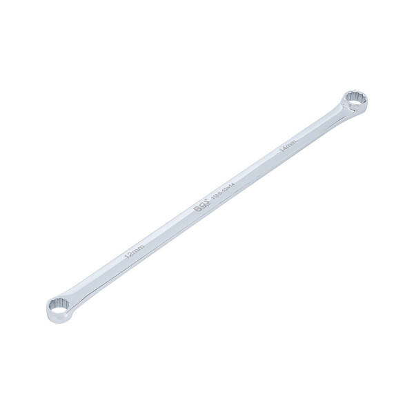 BGS 1186-12x14 Doppel-Ringschlüssel | extra lang | SW 12 x 14 mm
