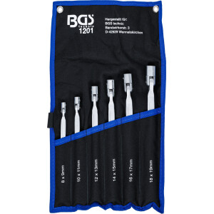 BGS 1201 Doppel-Ringschlüssel-Satz mit flexiblen Köpfen | 6-tlg.