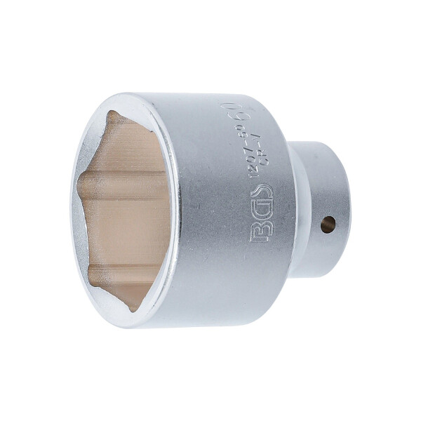 BGS 1207-60 Steckschlüssel-Einsatz Sechskant | Antrieb Innenvierkant 20 mm (3/4") | SW 60 mm
